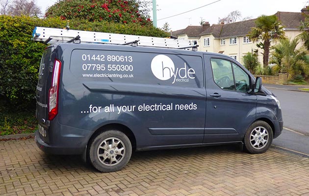 Contact electrician Tring Hyde Electrical
