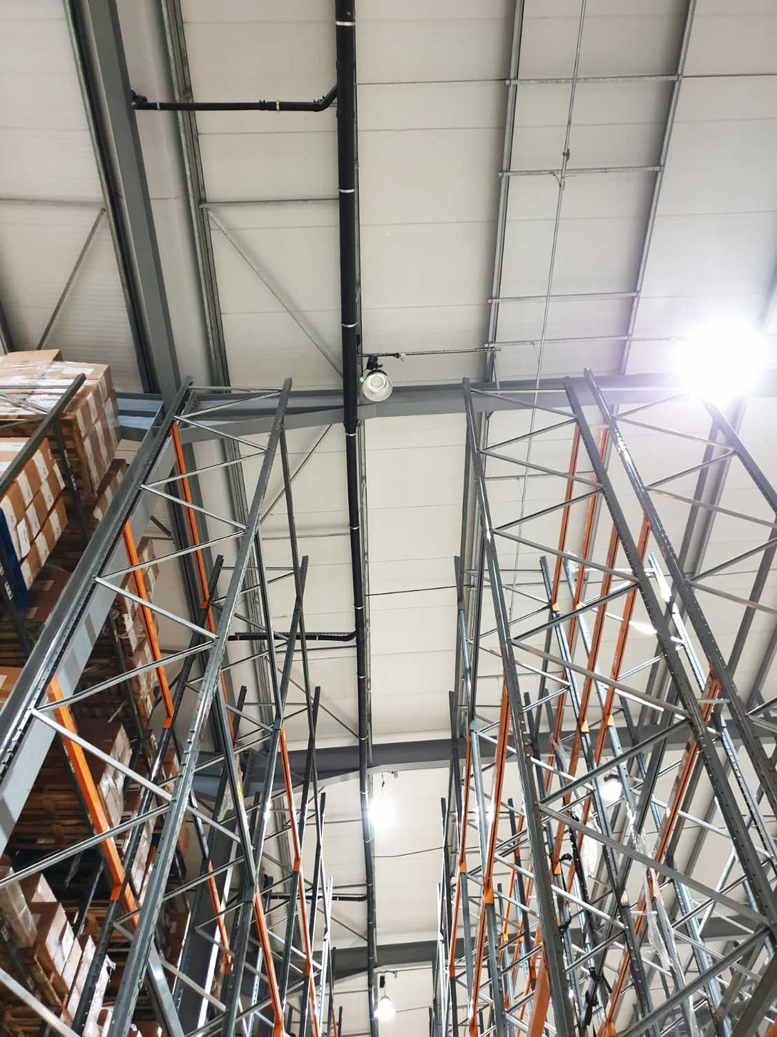 Worcester warehouse industrial lighting installation
